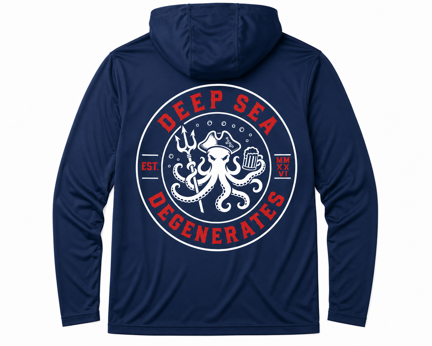 4th of July Edition Blue Sun Hoodie