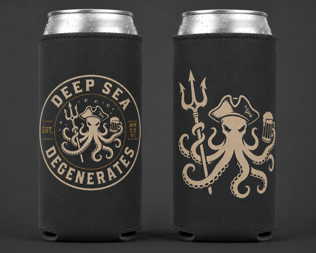 Koozies- Octo Logo