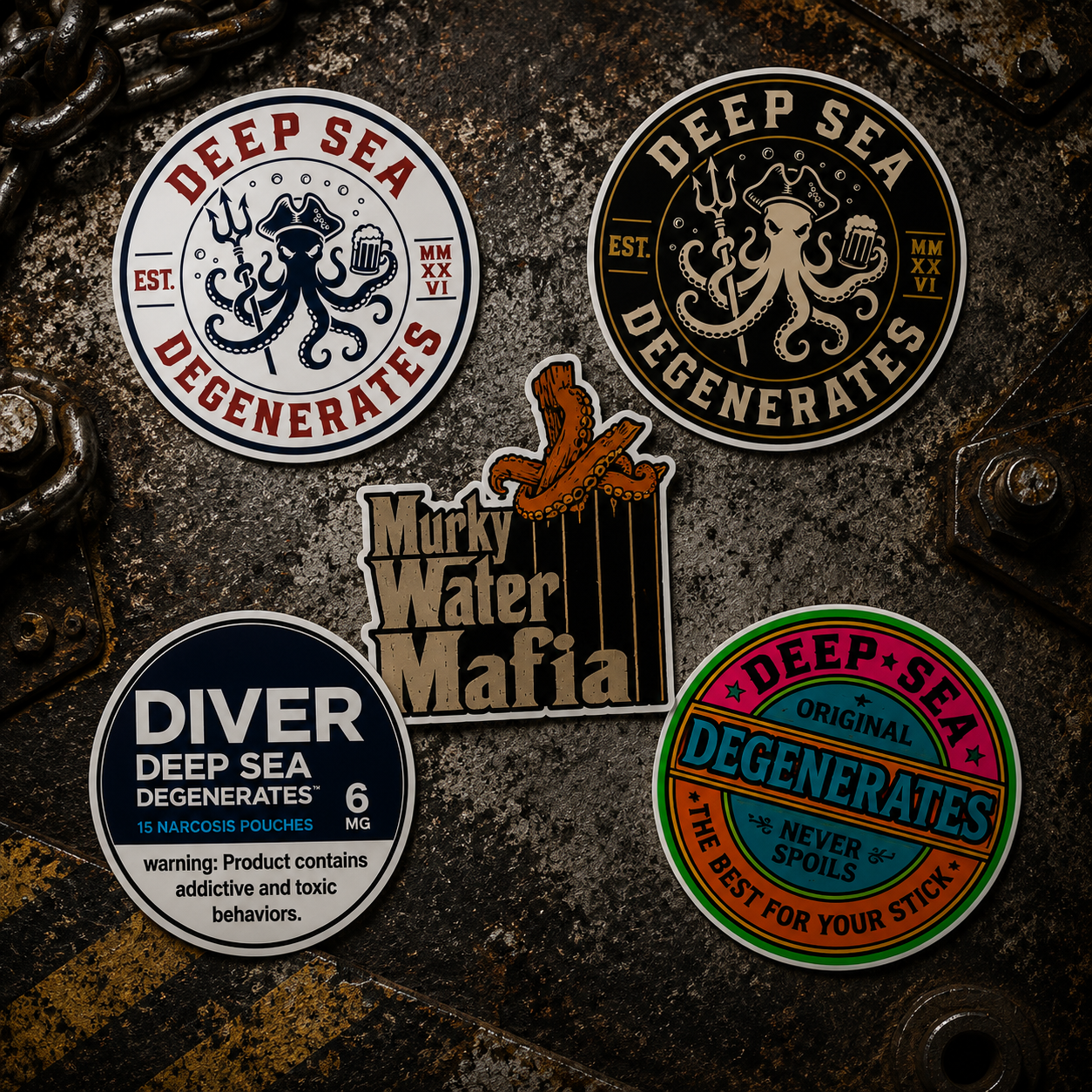 Stickers- 4"