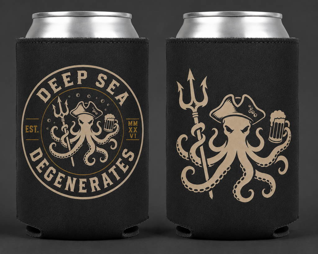 Koozies- Octo Logo
