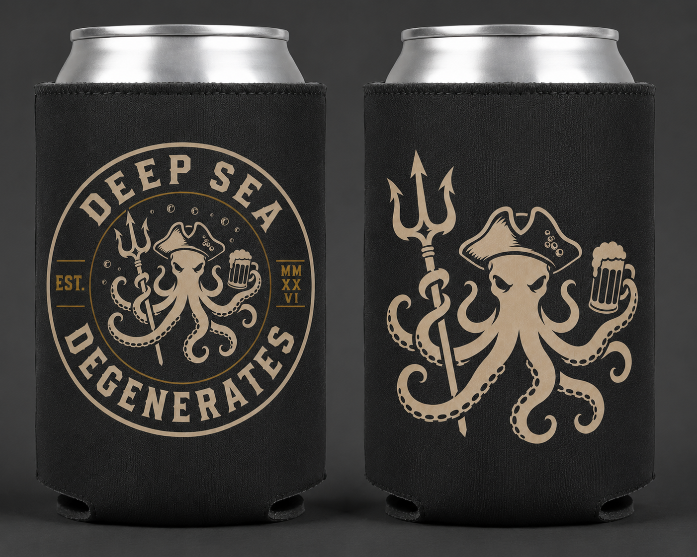 Koozies- Octo Logo