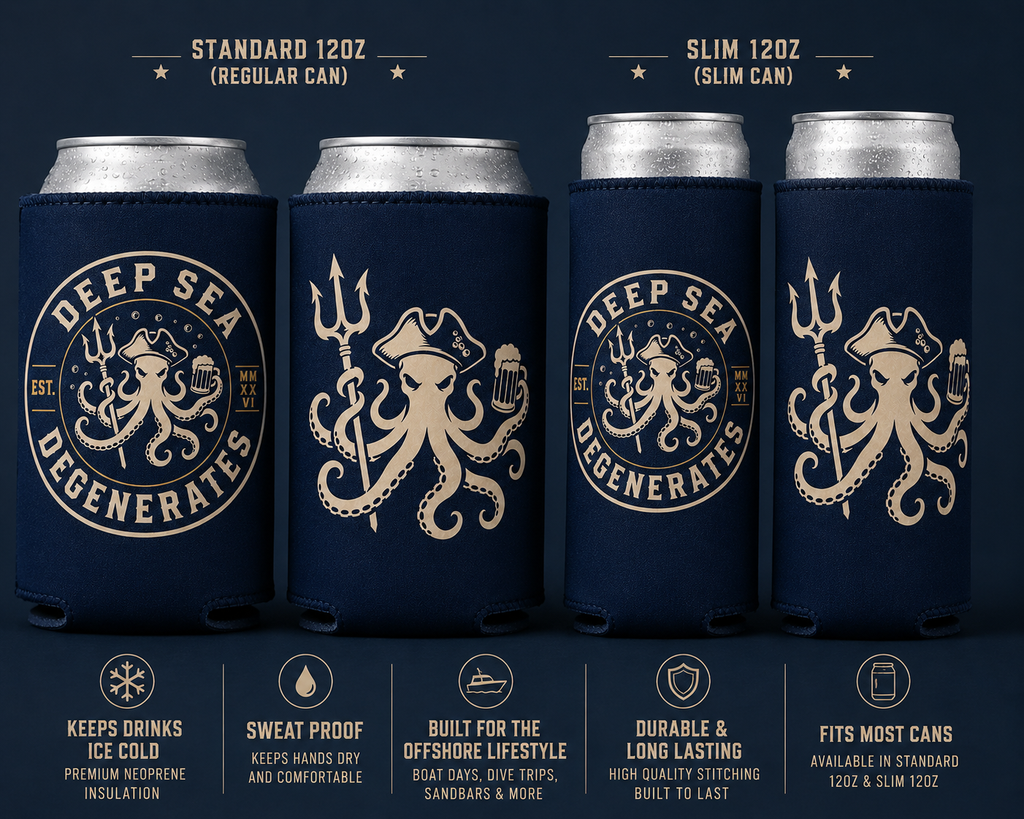 Koozies- Octo Logo