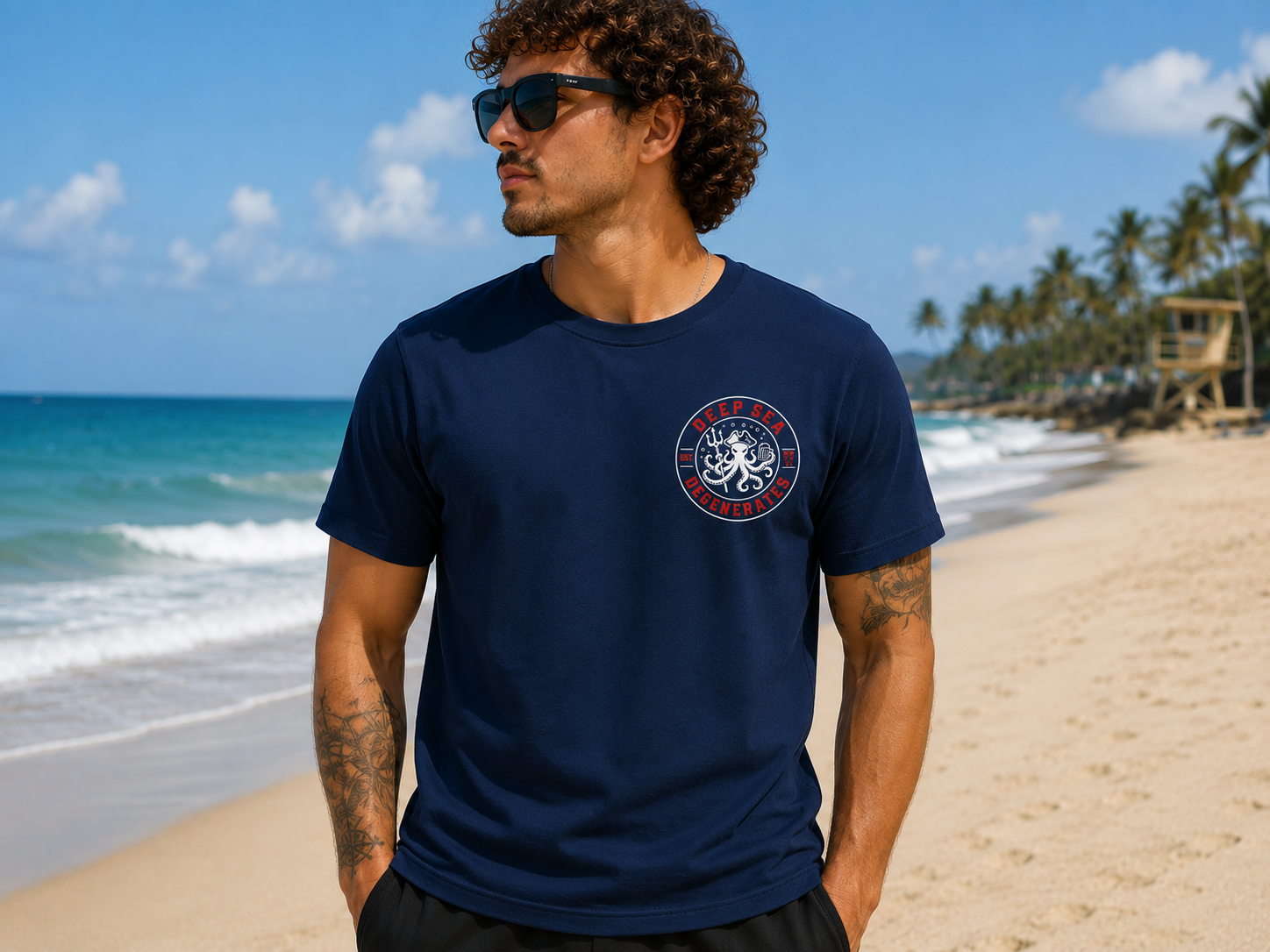 4th of July Edition Blue T-Shirt